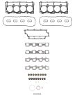 Engine Cylinder Head Gasket Set-HS 26366 PT