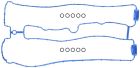 Engine Valve Cover Gasket Set-VS 50722 R